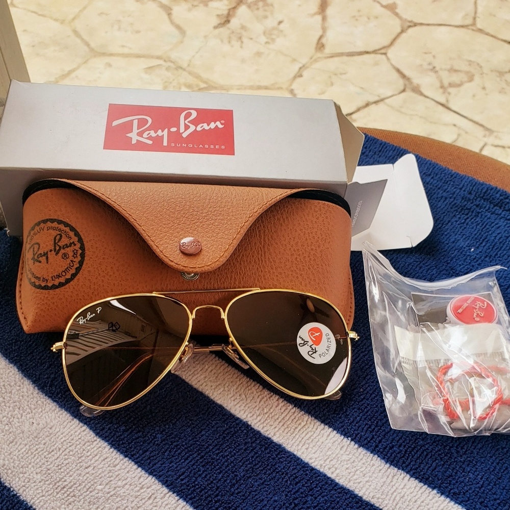 Ray Ban Aviators-Polarized sunglasses*New*